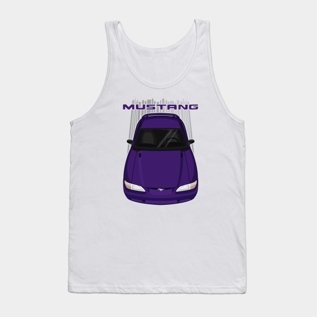 Mustang GT 1994 to 1998 SN95 - Purple Tank Top by V8social